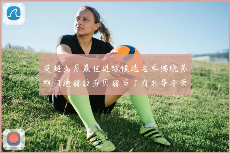 英超九月最佳进球候选名单揭晓苏维门迪赫拉芬贝赫马丁内利争夺荣誉